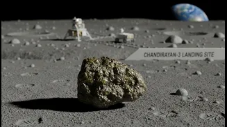 Chandrayaan-3 Helps Connect A Lunar Meteorite To Magnesium-Rich Moon Crust