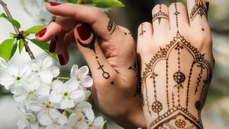 Why Intricate Nail Details Can Refresh A Familiar Festive Wardrobe