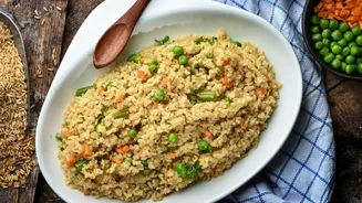Risoto na panela de pressão: receita nutritiva fica pronta em apenas 3 minutos!