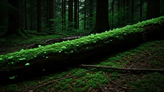 Nature Photographers Chase Bioluminescent Fungi Magic In Deep Forests