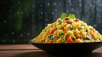 Monsoon Starts Better With Vegetable Upma