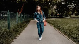 How to style denim jumpsuits