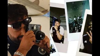 Pant & Jurel Behind The Lens, Kuldeep & Siraj In The Frame: India Stars Land In Colombo | Watch