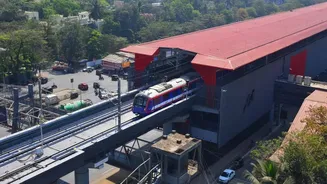 Mumbai Metro Aqua Line Faces Back-to-Back Technical Glitches, Services Halted for an Hour