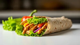 Easy Five-Ingredient High-Protein Wrap Recipes For Office Lunches
