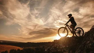 Mountain biking enthusiasts, explore these unique landscapes