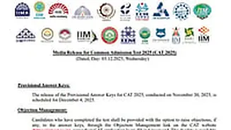 CAT 2025 Answer Key Objection Window Opens