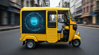 Bengaluru Rickshaw's Meta ID: A Viral Mystery Sparking Tech Layoff Speculation