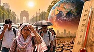 Climate Change Linked Heat Hits 117 Million Indians As Global Risky Heat Exposure Crosses 1.5 Billion