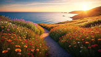 Flower Trails Make Summer Trips Feel Less Harsh