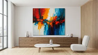 Oversized Art Is Making Homes Feel Bold Again