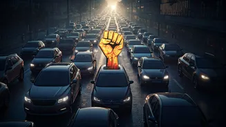 Mumbai Commuter's Fiery Confrontation with Minister Over Traffic Chaos