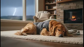 How to execute expert-backed compression wrap techniques for pet thunderstorm anxiety