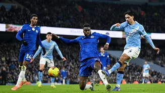 Manchester City held by Chelsea 1-1 in Premier League: Stats