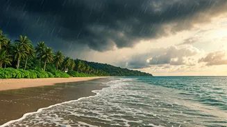 Island Escapes Need Caution As Andaman Showers Continue