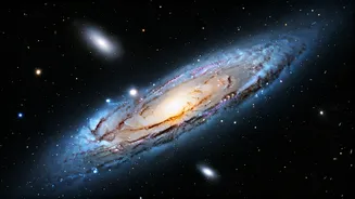 Hubble's Cosmic Views: Gas Escapes a Galaxy!