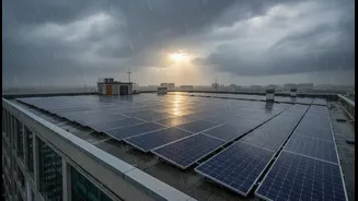 The Race To Build Solar Panels That Perform Better During Monsoon Months