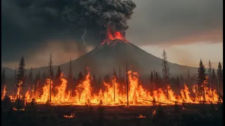 Episodic events appear to explain a meaningful share of recent change: why Wildfires And Volcanoes matter