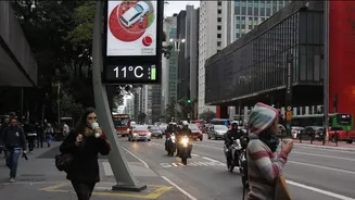 Forte massa de ar polar deve derrubar temperaturas e promete frio mais intenso do ano