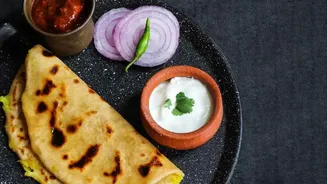 Five Breakfast Parathas to Serve with Curd, Pickle or Chutney