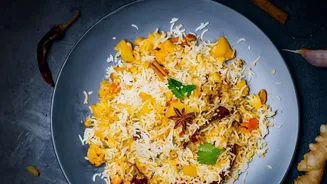 Butter Garlic Naan and Hyderabadi Biryani Feature in India's Ranking