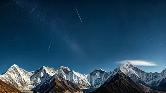 How Cloudless Himalayan Horizons Guarantee Best View Of Delta Aquariids
