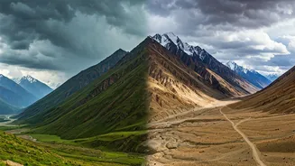 The Rain-Shadow Effect: Why Spiti Stays Dry Now