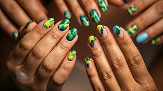 Unhas Incríveis para a Copa: Inspire sua Torcida com Estilo Nacional!