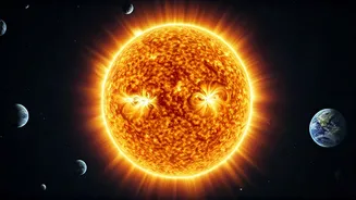 One Million Earths Can Fit Comfortably Inside The Sun Today
