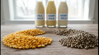 Why high-protein plant milk wave encourages local production of pea hemp drinks
