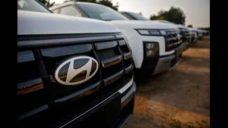 Hyundai shares take a hit after Trump threatens further hike in tariffs on S Korean auto, pharma industries