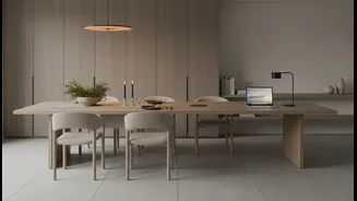 One Room Can Host Dinner At Night And Focus Work By Day