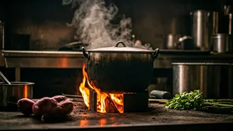 Indian Railways Embraces Traditional Cooking Amidst LPG Crisis to Sustain Train Services