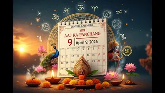 Aaj Ka Panchang, April 9, 2026: Tithi, Vrat, Muhurat And Rahu Kaal Today