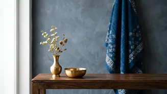 Navratri Decor Ideas: Budget-Friendly Living Room Makeovers Using Local Brass And Fabrics