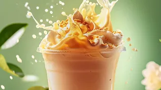 Warming Biscoff Into Milk Helps The Spread Dissolve Smoothly Shows Why The Drink Is A Dessert-Like Coffee Rather Than An Everyday Nutrition Upgrade...