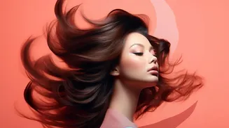 Try Long Centre-Parted Hairstyles When Exploring 1970s Hairstyles
