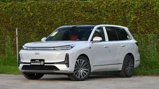 SUV híbrido com geladeira e 870 cv: Geely M9 entra em estudo para o Brasil