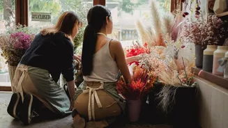 Flower arranging: A creative way to care for your mood