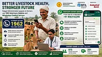 Raigad Administration Urges Farmers To Use 1962 Veterinary Helpline, WhatsApp Chatbot For Livestock Healthcare