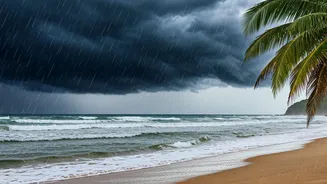 Rainy Beach Travel Has Entered Caution Mode