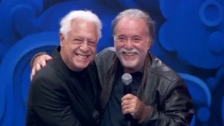 Tony Ramos e Antonio Fagundes falam sobre amizade fora das telinhas:'A gente nunca brigou'