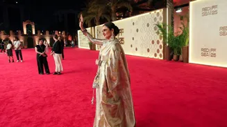 Red Sea Film Festival: Rekha Reveals She's Alive Because Of Films, Urges Audience To Watch Umrao Jaan - Watch