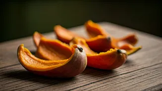 Turn Late Season Langra Mango Skins Into Snack Powder
