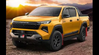 Nova Toyota Hilux: como são as versões com pacote esportivo e de luxo