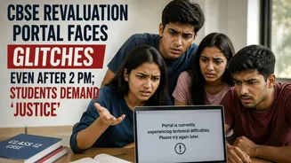 CBSE Revaluation Portal Faces Glitches Even After 2 PM; Students Demand 'Justice'