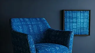 Elevate Your Home: 5 Stunning Decor Ideas with African Indigo Dyeing