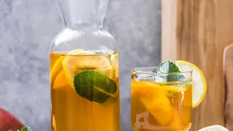 How To Make Refreshing Cold Brewed Teas Using Assam Leaves And Seasonal Fruit