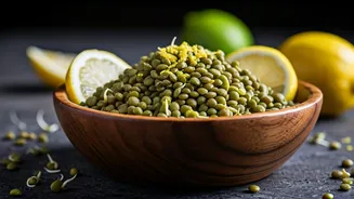 This Lemon Sprouted Lentil Dish Rules Healthy WhatsApp Groups