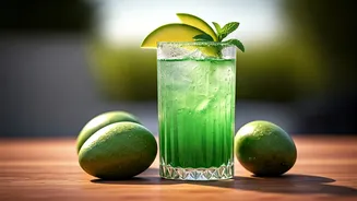 Zesty Raw Green Mango Mocktails Take Over Summer Feeds